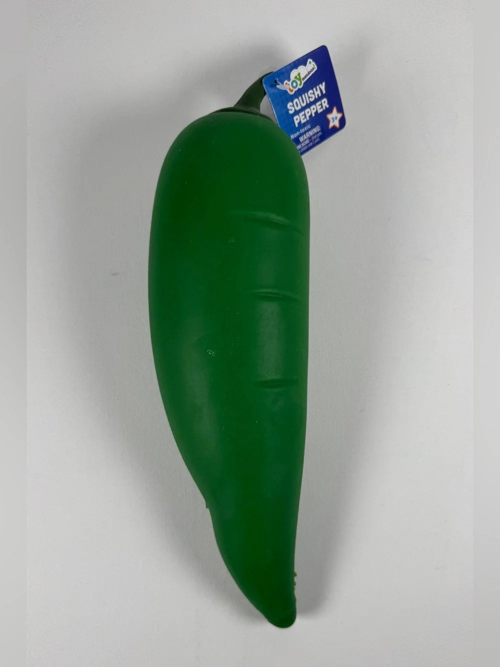 VIRAL Squishy Toymendous Squishy Green PEPPER JUMBO 12.5” Squishy